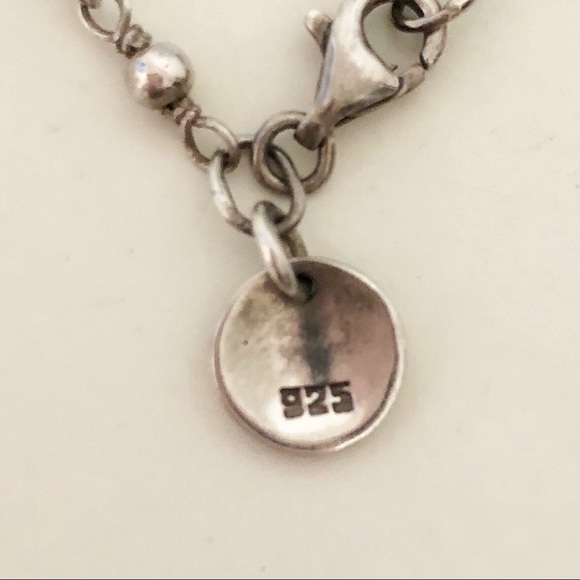 KumKum Sterling Silver and Zircon Necklace - Picture 6 of 6